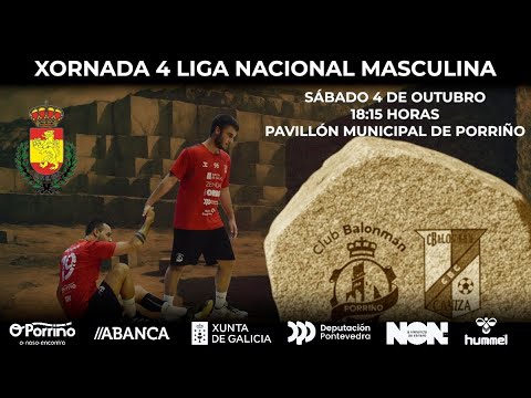 1 Nac. Masculina _Grupo A _Jornada 4_Bm Porriño vs Saeplast Bm Cañiza