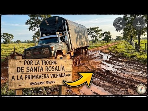 Así esta la vía entre Rosalía y Primavera Vichada 