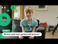 De vader van Tibbe werkt op zee en kan nu niet naar huis
