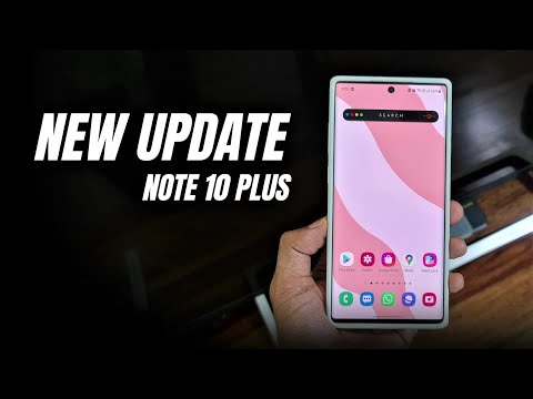 New Update for Samsung Galaxy Note 10 PLUS - Exynos - running on One UI 3.1 !