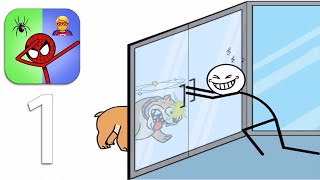 Emoji Fuzzle - Funny Stickman Puzzle Game - Levels 1- 30 - Gameplay Walkthrough