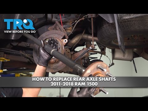 How to Replace Rear Axle Shafts 2011-2018 Ram 1500