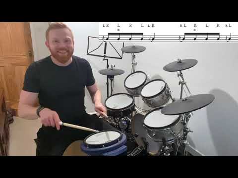 One Minute Drum Lesson - The Flamacue 🥁