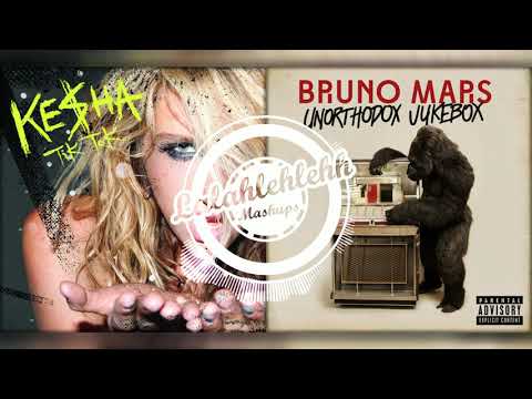 Treasure Tik Tok - Bruno Mars vs Ke$ha (Mashup)