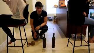 Simple physics experiment (The conservation of energy)