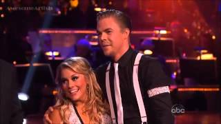 Shawn Johnson   Derek   Quickstep   DWTS Allstars Week 3   YouTube