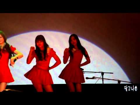 [FANCAM] A Pink - I Don't Know (111028 Military Academy Event)
