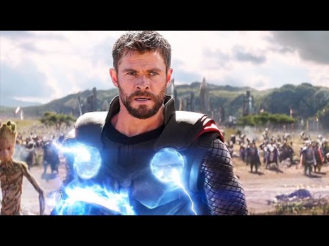 Thor Arrives in Wakanda Scene (Hindi) - Avengers: Infinity War