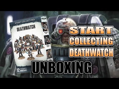 40k Deathwatch Start Collecting Set - UNBOXED