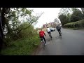 Reckless Boy Racer Fails to Give Way to Cyclists