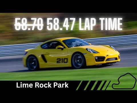 New new fastest lap at Lime Rock Park - 58.47