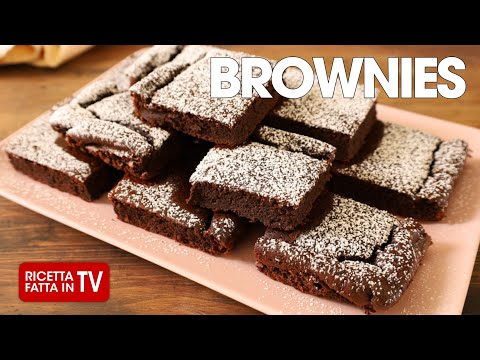 BROWNIES di Benedetta Rossi - Ricetta TV Fatto in Casa per Voi