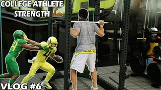 TESTING D1 ATHLETES STRENGTH (vlog #6