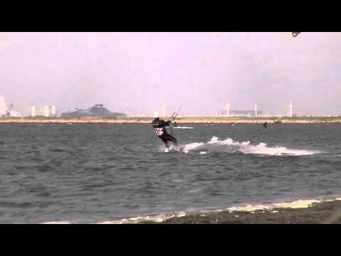 Kitesurfing ved Kongelunden