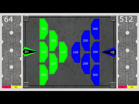 multiply or release , marble race in Algodoo