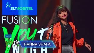 Sundaree  Hanna Shafa  SLTMobitel Fusion Youth Nig