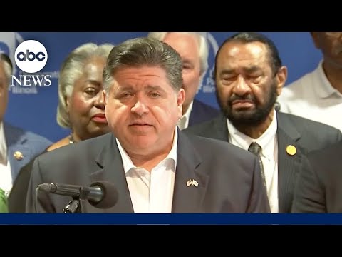Illinois Gov. JB Pritzker welcomes Texas Democrats who fled state over GOP redistricting plan