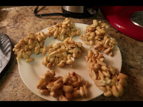 Groundnut sugar cake // vincy style