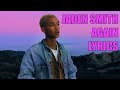 Jaden - Again (Lyrics) ft. SYRE