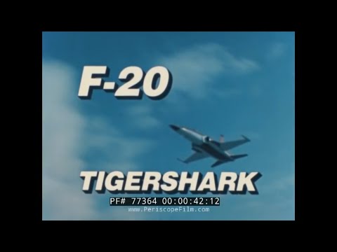NORTHROP F-20 TIGERSHARK  SALES FILM  F-16 RIVAL  77364