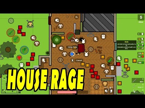 Surviv.io TOP 7 EPIC HOUSE RAGE 🔥 NEW UPDATE