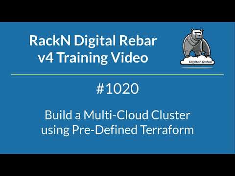 Lab 1020 - Build a Multi-Cloud Cluster using Pre-Defined Terraform