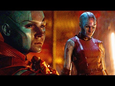 Avengers Endgame | Nebula Meet Nebula Scenes - 4K