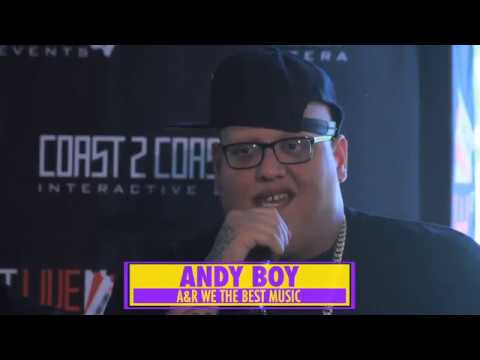 Andy Boy at the Coast 2 Coast Music Conference 2016