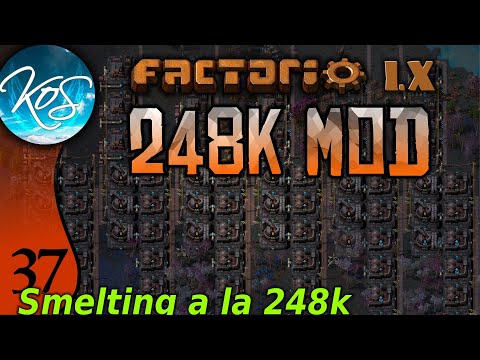 Factorio 248k Mod 37 - COPPER SMELTING - Tips & Tricks
