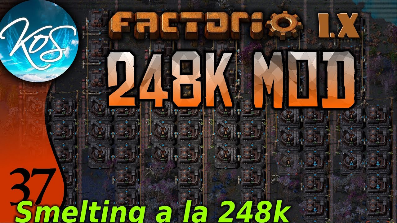 Factorio 248k Mod 37 - COPPER SMELTING - Tips & Tricks
