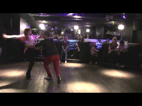 Zouklambadauk dance show with Perdrinho Mattos and Linda Urgosova on 10th March 2014