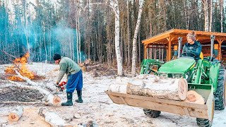 Surviving 80 MPH Winds on Our Alaska Homestead! | Winter Storm Clean Up & Cozy Nights