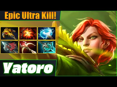 Yatoro Windranger Carry 💪 Mind-blowing Ultra Kill! Dota 2 DotaPulse Highlight Gameplay