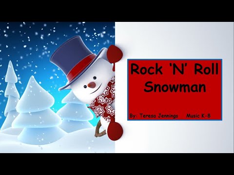 Rock 'N' Roll Snowman (with vocals)