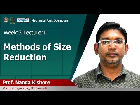 Mechanical Unit Operations Introduction Video