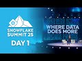 Summit 2025 Day 1 Highlights