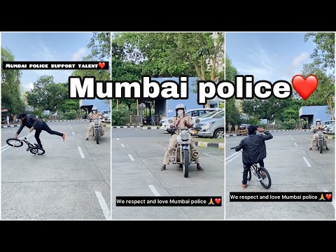 Irfan Akhtar Shaikh Mumbai police support bmx talent 