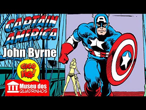 CAPITÃO AMÉRICA por JOHN BYRNE! Museu dos Quadrinhos!