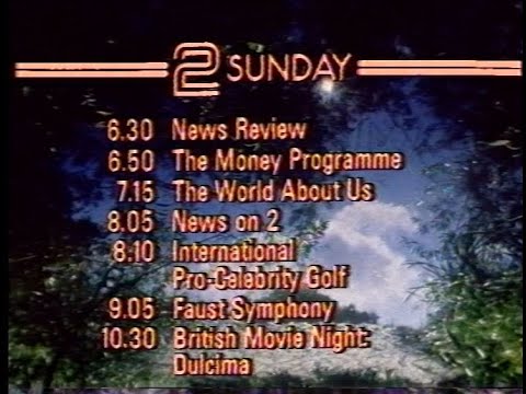 Sunday 22nd February 1981 BBC2 - Ireland: A Television History - The Money Programme - News Review