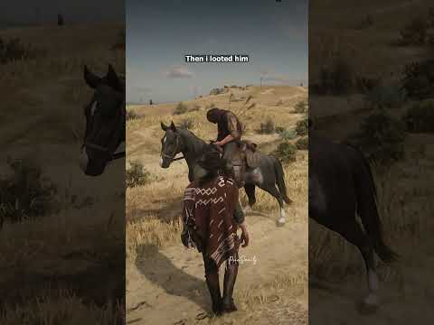Guy with 4 arrows on his back in RDR2 #shorts