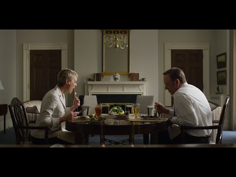 House Of Cards - Claire & Frank Lunch Interrupt by Doug scene S02E03