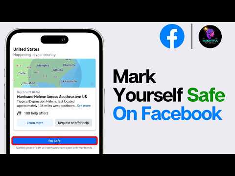 How To Mark Yourself Safe on Facebook (2024) | Mark Safe on Facebook | Facebook Crisis Response