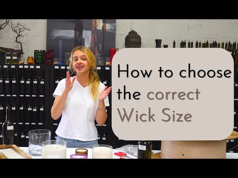 How to Choose the Right Wick Size for Your Candles