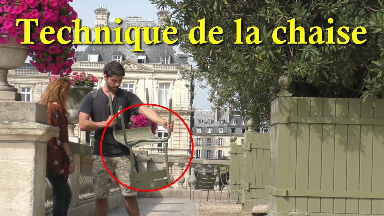 Je retente la technique de drague de la chaise (caméra cachée)