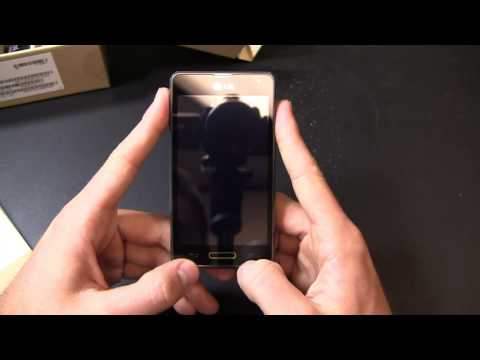 LG Optimus F3 Unboxing