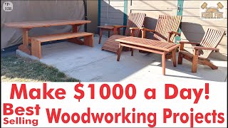 Money Making Woodworking Projects for Spring -  Start now, get ready