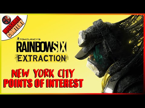 Rainbow Six Extraction - All NEW YORK Points Of Interest Collectibles Guide