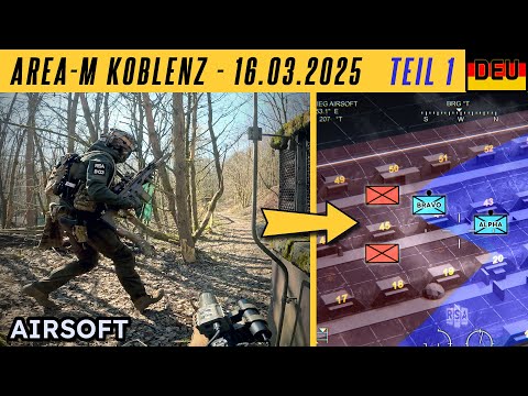 Area M Koblenz Airsoft - "Fight for every meter" | Part 1 of 2 | March 16, 2025 [4K/60p]