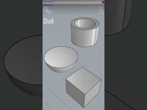 Offset vs Ribbon vs Slab Rhino Tutorial design architecture 3dmodeling rhino3d