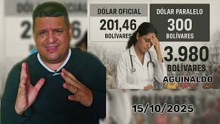 💥 Dólar pasa los 200 y el aguinaldo no llega a 20 dólares